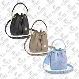 M81463 M46291 M81626 Nano Noe Bucket Bag axelväska Crossbody Woman Fashion Luxury Designer Totes Handbag Messenger Bag Top Quality Purse Snabb leverans