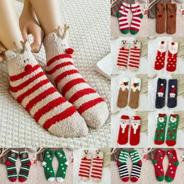 Herrensocken, Weihnachtsbaum, Schneeflocke, Schneemann, Schleife, Baumwolle, Neuheit, bunte Muster, Oberschenkelhoch, Damensocken