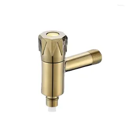 Bathroom Sink Faucets Mini Quick Opening Washing Machine Faucet 4-point Interface Red Flush Copper Body Core Detachment Stop 6-point