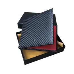 Tysk stil lyxiga plånböcker Mens Designer Purse Manlig visitkortshållare för män Fashion Red Leather Plånbok Kort plånböcker