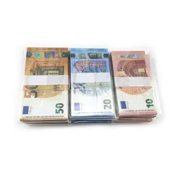 Prop Money euro copy 10 20 50 100 Party fake money notes faux billets play Collection Gifts