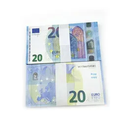 New Fake Money Banknote Party 10 20 50 100 200 US Dollar Euros pound English banknotes Realistic Toy Bar Props Copy Currency Movie Money Faux-billets