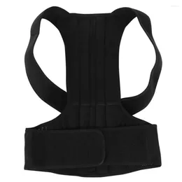 Supporto per la vita Correttore posturale regolabile per la correzione della spalla posteriore Fascia per cintura per uomo Donna 1 pezzo S-2XL