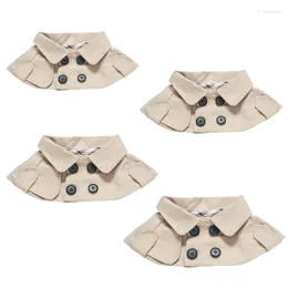 Dog Apparel British Cloak For Cat Christmas Dress Up Costume Pet Cosplay Dogs Accessories L21C