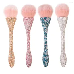 Makeup Brushes 1Pc Professional Oversized Diamond Handle Brush Foundation Blush Loose Powder Beauty Tools