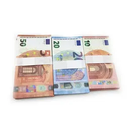 Party Supplies Fake Money Banknotes 10 20 50 100 200 500 Euros Realistic Toy Bar Props Currency Movie Money Faux-billets Copy