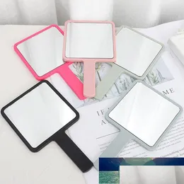 Mirrors Handheld Makeup Mirror Square Vanity z uchwytem kompaktowy kosmetyczny dla kobiet fabrycznie cena ekspercka jakość kropla de dhl5f