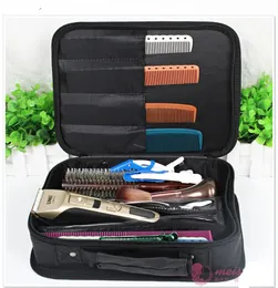 Hair Salon Hairdressing Tool Handbag Nylon /PU Leather Professional Stylists Hair Scissors Box Bag Salon Storage 231027