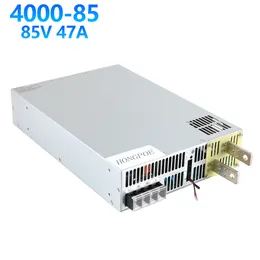 HONGPOE 4000W 85V Power Supply 0-85V Adjustable Power 85VDC AC-DC 0-5V Analog Signal Control SE-4000-85 Power Transformer 85V 47A 110VAC/220VAC/380VAC Input