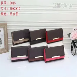 HH 2022 Luxurys Designers Wallet Fashion Bags Card Holder Carry Around Women Money Cards Coins Bag Men Leather Purse Long Business254I