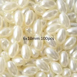 wholesale Cheap Accessories Mixed Water Droplets Shape Imitation Pearls Straight Hole Beads For Jewelry Making DIY Bracelet Fashion JewelryBeads pearl water