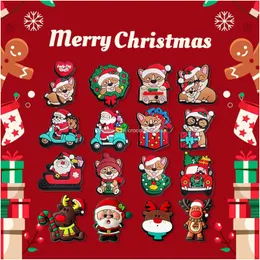 Shoe Parts Accessories Christmas Charms For Clog Sandals Decoration Adts Kids Party Gift Favors Drop Delivery Amngh