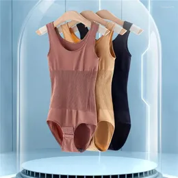 Damen Shapers 2023 Shapewear Korsett Bodysuit Frauen Bauchkontrolle V-Ausschnitt Abnehmen Tank Tops Taillentrainer Ganzkörperformer Unterwäsche