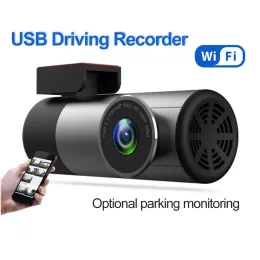 1080p HD -bil DVR Driving Night Vision WiFi Dash Camera Loop Recording WidEANGLE Parkering Övervakning Videoinspelare V10 ZZ