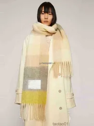 Sciarpe Nuovo 2023 Inverno per Le Donne Scialli Impacchi Caldi Lady Pashmina Coperta Pura Sciarpa di Cachemire Collo Fascia Hijab Stola A-43ofnr6ws