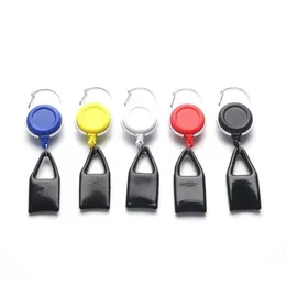 Party Favor Custom With Logo Sticker Lighter Leash Safe Stash Clip Party Favor Retractable Keychain Holder Er Smoking Accessories Whol Dhb17