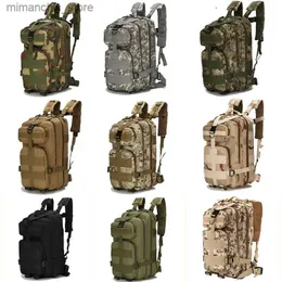 Utomhusväskor 30L/40L utomhus militära ryggsäckar Taktisk ryggsäck Sportcamping Vandring Trekking Fiske Hunting Bag Q231028