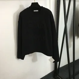 Casal marca suéteres moda impressão malha camisetas camisola clássico tripulação pescoço topos camisola de luxo toque macio camisola roupas