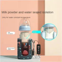 Baby Bottles Usb Insation Bottle Warmer Three Materials Of Glass Plastic Ppsudrop Resistant Constant Temperature Quick Flush Milk Wa Dhcqg