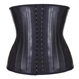 Latex Taille Trainer Corset Buik Afslanken Ondergoed Riem Schede Body Shaper Modellering Riem 25 Staal Uitgebeend Taille Cincher201k