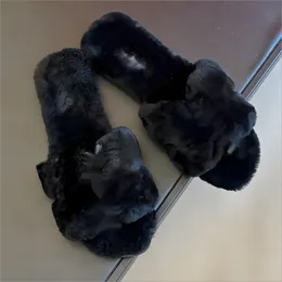 Yeni ürün kuzu yün terlikleri klasik düz topuk sonbahar ve kış tembel tasarımcı ayakkabı moda büyük kafa flopları bayan slaytlar otel banyo bayanlar seksi sandaletler 35-41-42