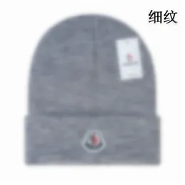 Chapéu de gorro de designer moda carta masculina e feminina chapéus casuais outono e inverno de alta qualidade lã de malha boné cashmere chapéu 20 cores N-2