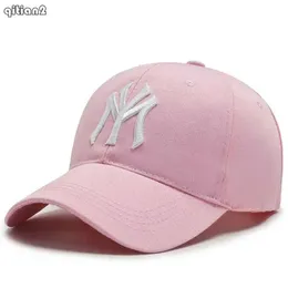 Moje czapki baseballowe dla mężczyzn kobiety Snapback NY Hip Hop Hats Regulowane La Cap Sport Bone Hafdery para kpop hat gorras