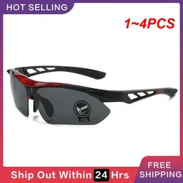 Sunglasses 1-4PCS Riding Glasses Light Material Travel Eyewear Fashion Eye Protection Motorcycle Windbreak