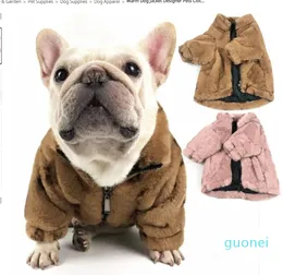 Warme Hundejacke, Designer-Haustierkleidung, weiche Hundebekleidung, Sublimationsdruck, alte Blumen, Haustier-Winter