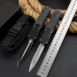 MT-Soul A6 AUTO Knives 440 Blade Black Zinc Alumnium Alloy handle EDC Camp Hunt Tactical knife Bounty Hunter Micro Cutting Tools