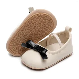 First Walkers Baby Girl Premium PU Flats Niemowlę bower butów na festiwal imprezowy prysznic