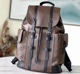 5A Backpacks M43735 Christopher MM Plecak 38x44x21cm Momogran Canvas Travel Duffle torebki na ramię luksusowe torebki dla kobiet z torbą fendave