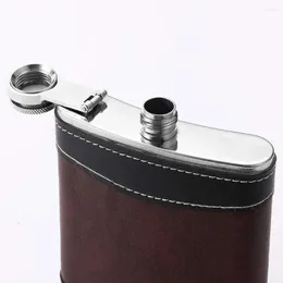 Hip Flasks 8 Oz Portable Pocket Flask Outdoor Travel 304 Stainless Steel Whisky Drink