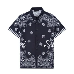 2024 designer shirts casablanc Hawaii Shirts dress shirt printing pattern camicia unisex button Men Casual Shirts M-3XL