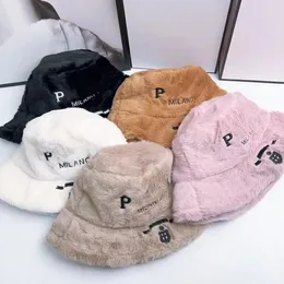 Inverno quente designer balde chapéu boné moda engrossar casual cabido clássico 2023 crânio gorro chapéus para mulheres 5 cores