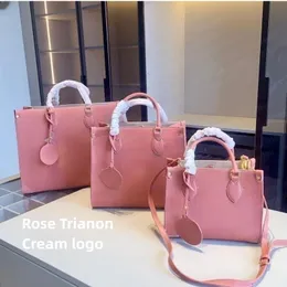 borsa tote borsa firmata borsa a tracolla portafogli donna borsa a tracolla borsa shopping di lusso da donna Borsa a tracolla di grande capacità in rilievo 3 misure borsa moda di alta qualità