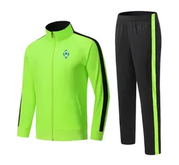 Sportverein WerderBremen Men AdderChild Sport Set Outdoor Warm Full Zipper Sports Leisure Set Sweatshirt