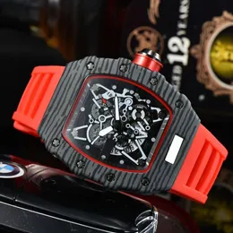 Silicone Strap Men's Quartz Wristwatch Fashion Sports Leisure Calendar Waterproof Business Military Quartz Watches For Men's