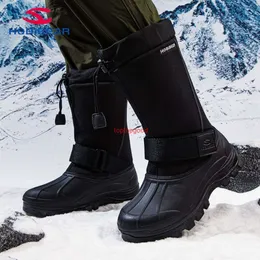 حذاء المطر هواية دب أحذية الرجال في الهواء الطلق للرجال الشتاء أحذية الثلج المقطوعة وسميكة شمال شرق أحذية القطن مقاومة البرد الأحذية أحذية الثلج