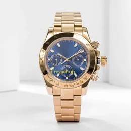 مصنع نظيف فاخر /VK ساعات مقاومة للماء AAA Luminous Luminous De Steel Super Mans Full Luxe Relojes Lujo Ceramics Para Hombre Sapphire Glass