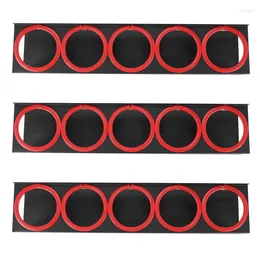 Hooks 3X Spray Bottle Storage Rack Abrasive Material Hanging Rail Car Beauty Shop Accessory Display