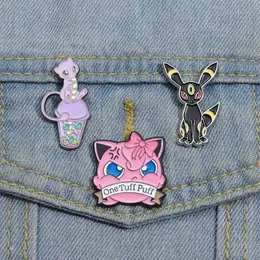 Game Pink Elf Badge Cute Anime Movies Games Hard Emamel Pins Collect Cartoon Brosch Ryggsäck Hatväska Krage Lapel Badges