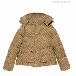 Piumino di design da donna per uomo Cappotto ricamato con cappuccio nord di marca Antivento Caldo Coppia Giacche spesse per il viso caldo Tinta unita