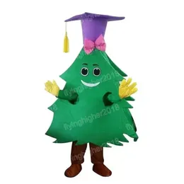 Christmas Tree Mascot Costume Adult Size Cartoon Anime theme character Carnival Men Women Dress Christmas Fancy Performance Party Dress