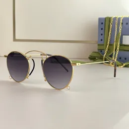 럭셔리 여성 선글라스 GG 디자이너 선글라스 현대 우아한 미학 선글라스 체인 고품질 선글래스 복고풍 고급 안경 안경.