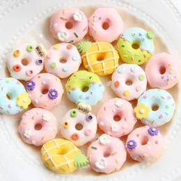 Harts Donut Food Play Accessories Wholesale Diy Cream Phone Case Material Barnens hårtillbehör 1224702