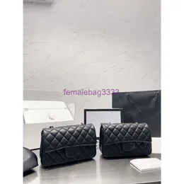 5A Designer Bag Mulheres Bolsa Carteira Bolsa CF MINI Lambskin Leahter Ombro Crossbody Bag Lady Luxury Bags Metal Chain Clutch Flap Totes Bag Thread Purse