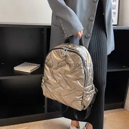 Plecak zima ciepłe miejsce na damskie plecak płaski plecak scool nylon zimowy plecak codziennie bacatlin_fashion_bags