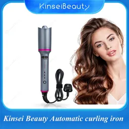 Curling Irons Automatic Curling Iron Rotating Professional Curler Styling Tools for Curls Waves Ceramic Curly Magic Hair Curler Beach Waves 231030