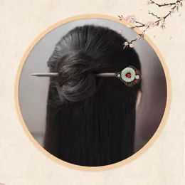 Klipsy do włosów moda retro do włosów akrylowe koraliki kwiatowe kostiumy ludowe jjewelry drewniane ręcznie robione produkty biżuterii.